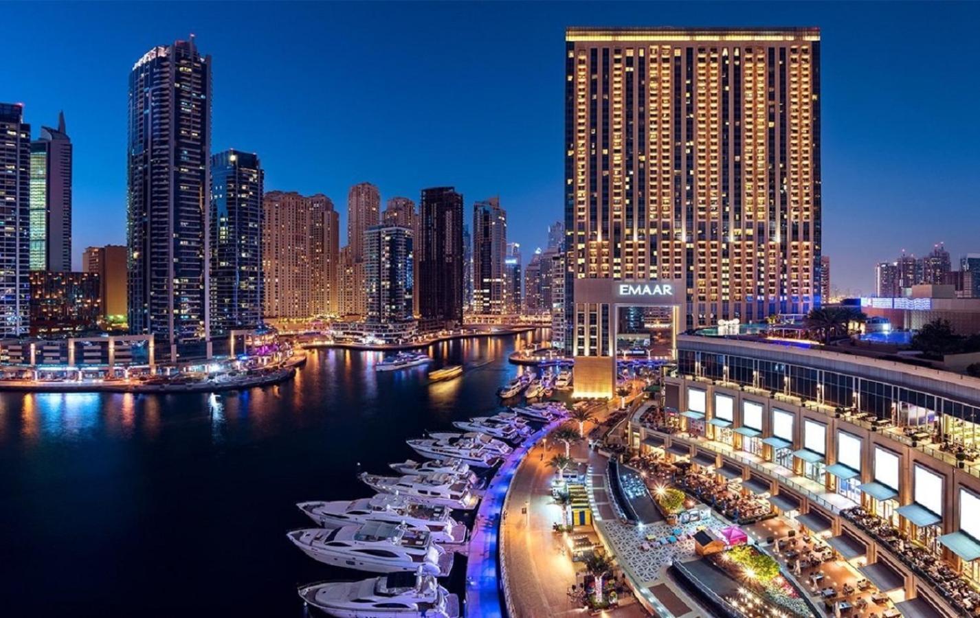 Address Dubai Marina, Gardenia Suites Full Marina View With Direct Access To Marina Mall Luaran gambar